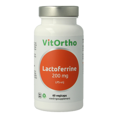VitOrtho Lactoferrine 200 mg 60.00 Vegetarische capsules