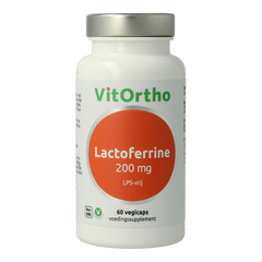 VitOrtho Lactoferrine 200 mg 60 Vegetarische capsules