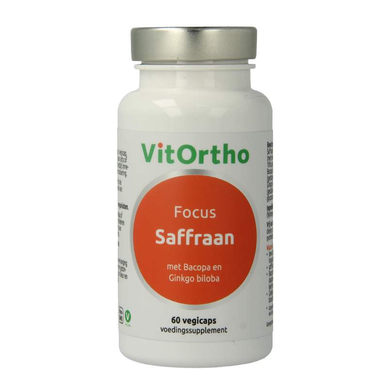 VitOrtho Saffraan focus 60 Vegetarische capsules