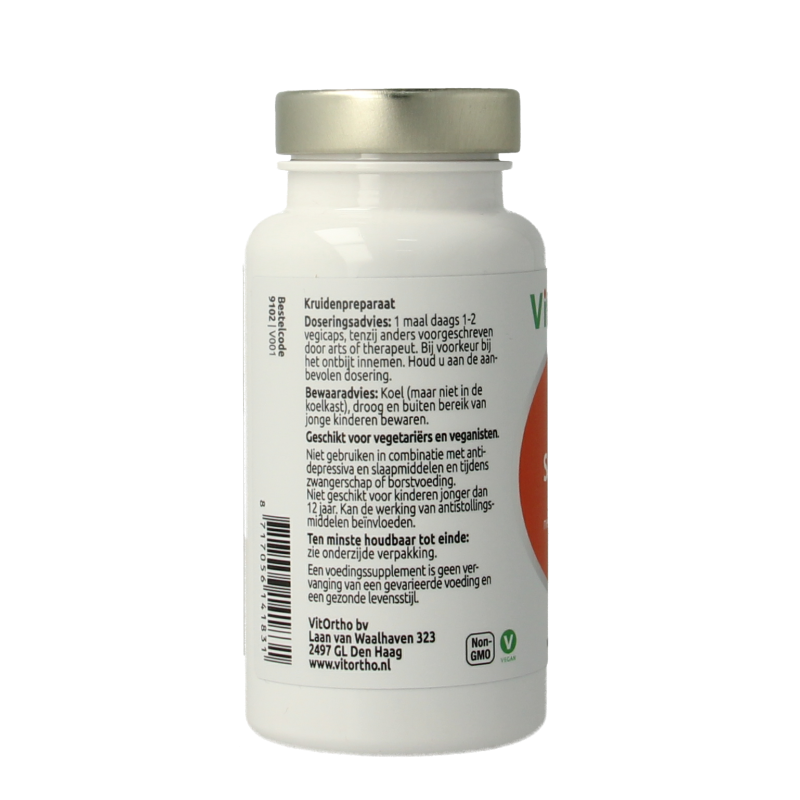 VitOrtho Saffraan vitaal 60 Vegetarische capsules
