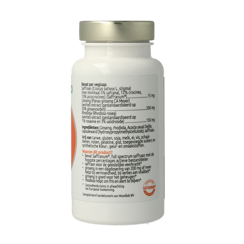 VitOrtho Saffraan vitaal 60 Vegetarische capsules