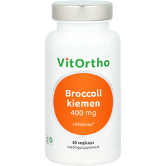 VitOrtho Broccolikiemen 400mg hi active 60 Vegetarische capsules
