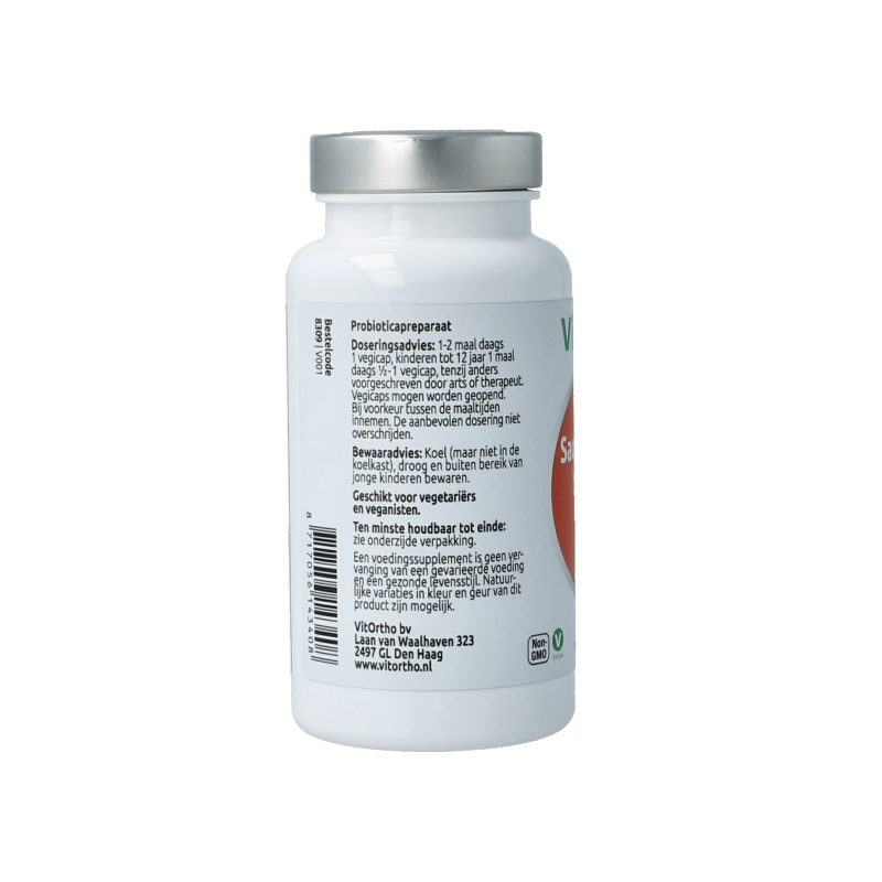 VitOrtho Saccharomyces boulardii 500mg 60 Vegetarische capsules