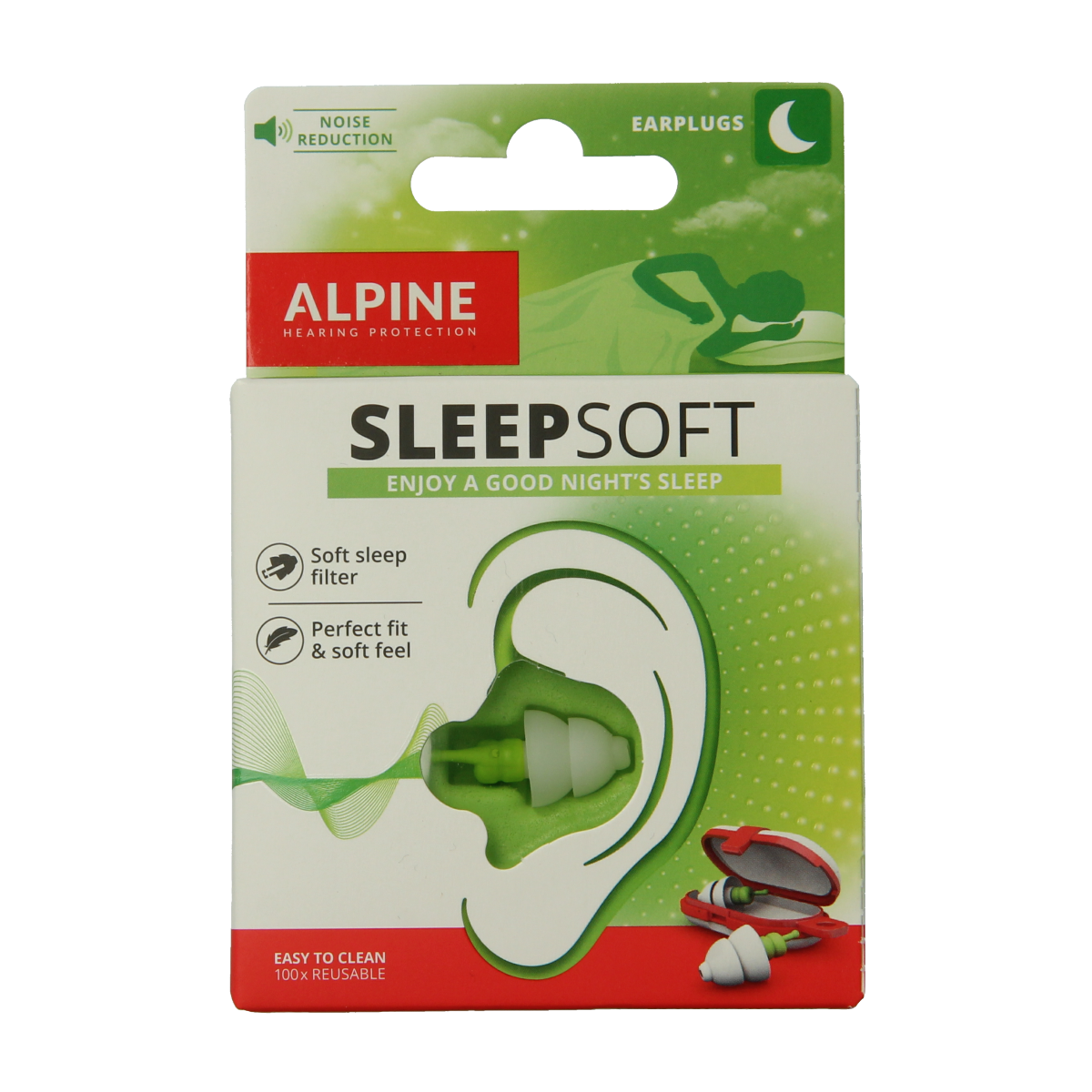 Alpine Sleepsoft oordopjes 1.00 Paar