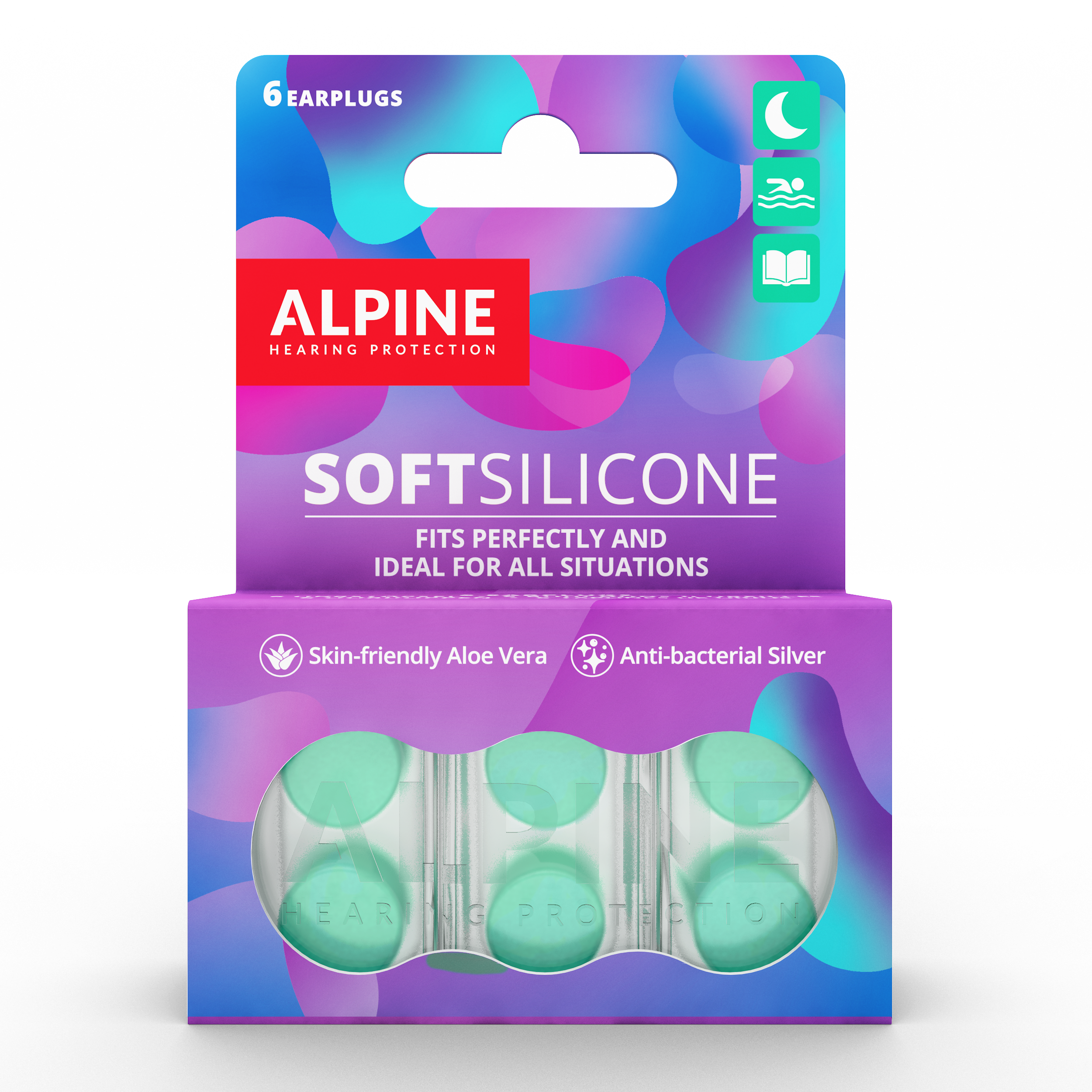 Alpine Oordoppen soft silicone 3 Paar