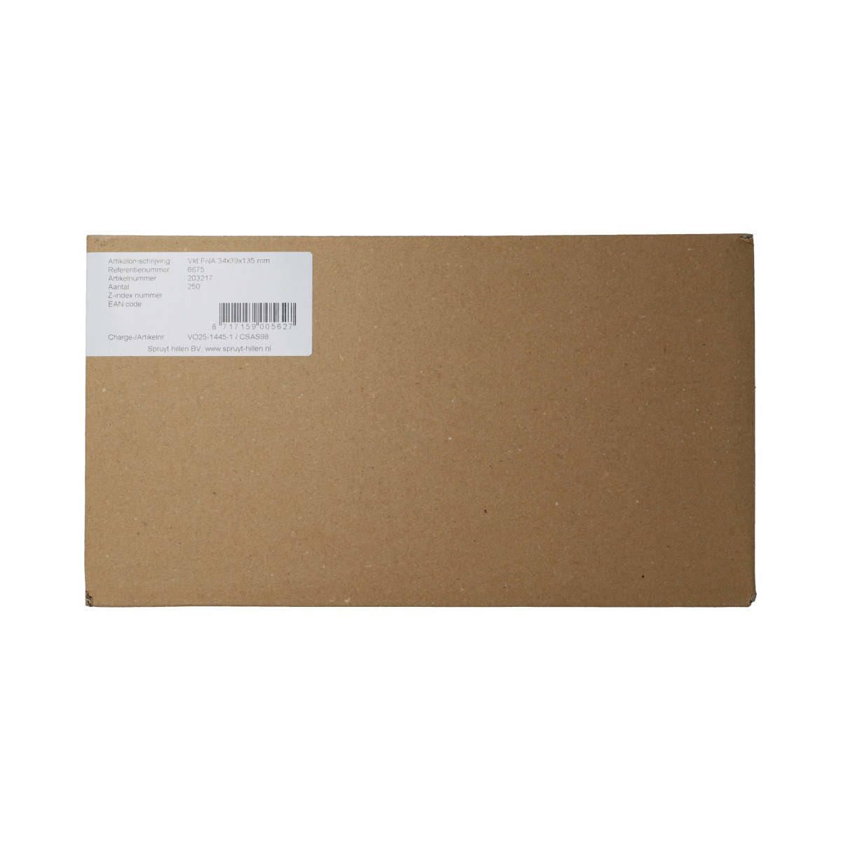 Spruyt Hillen Tubevouwdoos  250.00 Stuks