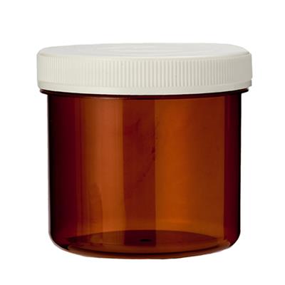 Spruyt Hillen Tabletflacon 120ml bruin met dop 100 Stuks