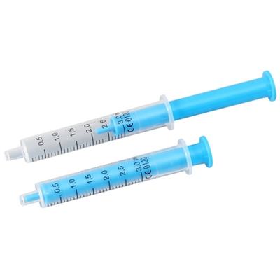 Spruyt Hillen Doseerspuit 3ml blauw 50 Stuks