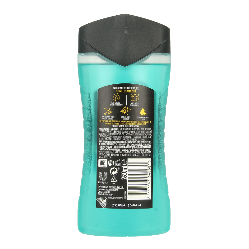 AXE Showergel ice chill 250 Milliliter