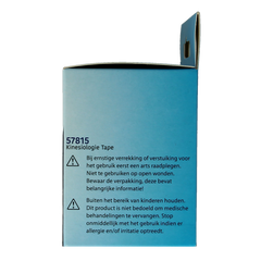 Emdee Kinesio tape licht blauw non cut 1.00 Rol