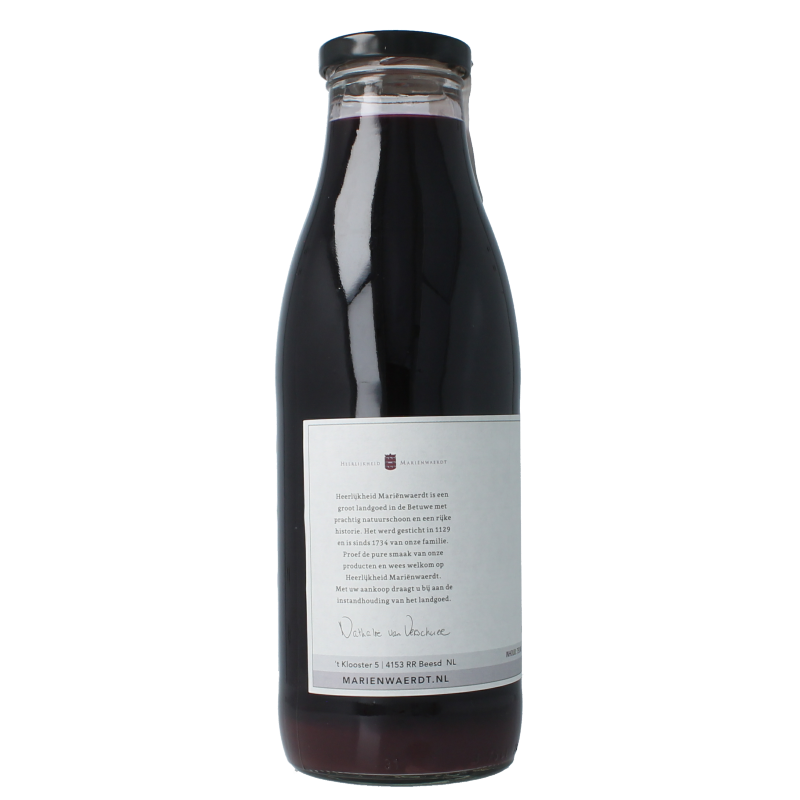 Marienwaerdt Appel vlierbessensap bio 750 Milliliter