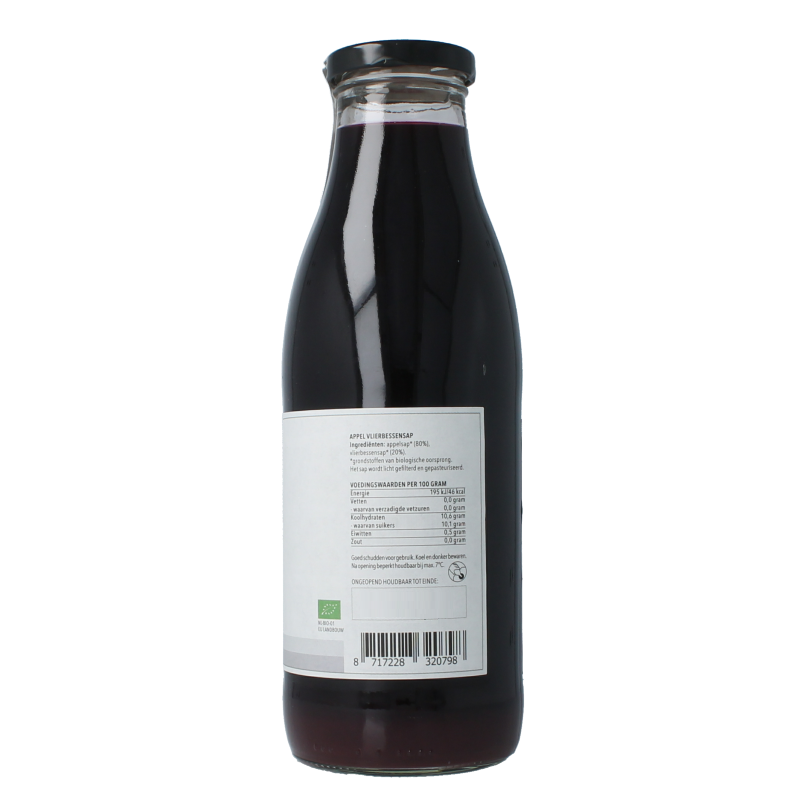 Marienwaerdt Appel vlierbessensap bio 750 Milliliter