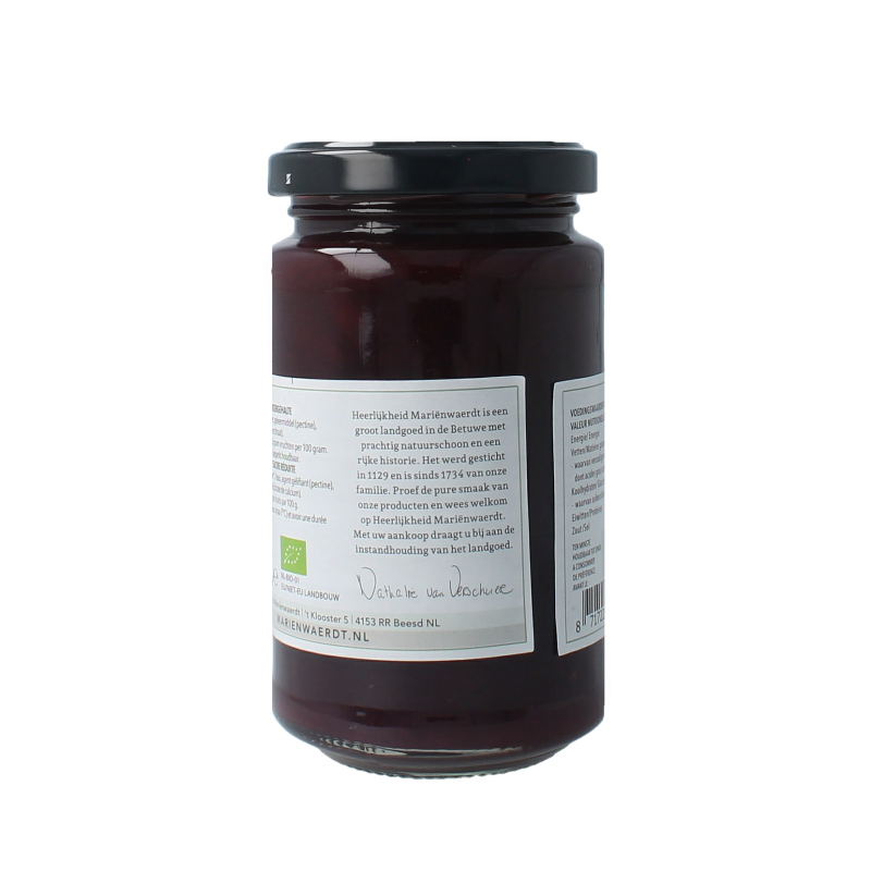 Marienwaerdt Moestuinjam kersen bio 250 Gram