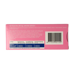 Idyl Ibuprofen 200mg suikervrij 40 Tabletten