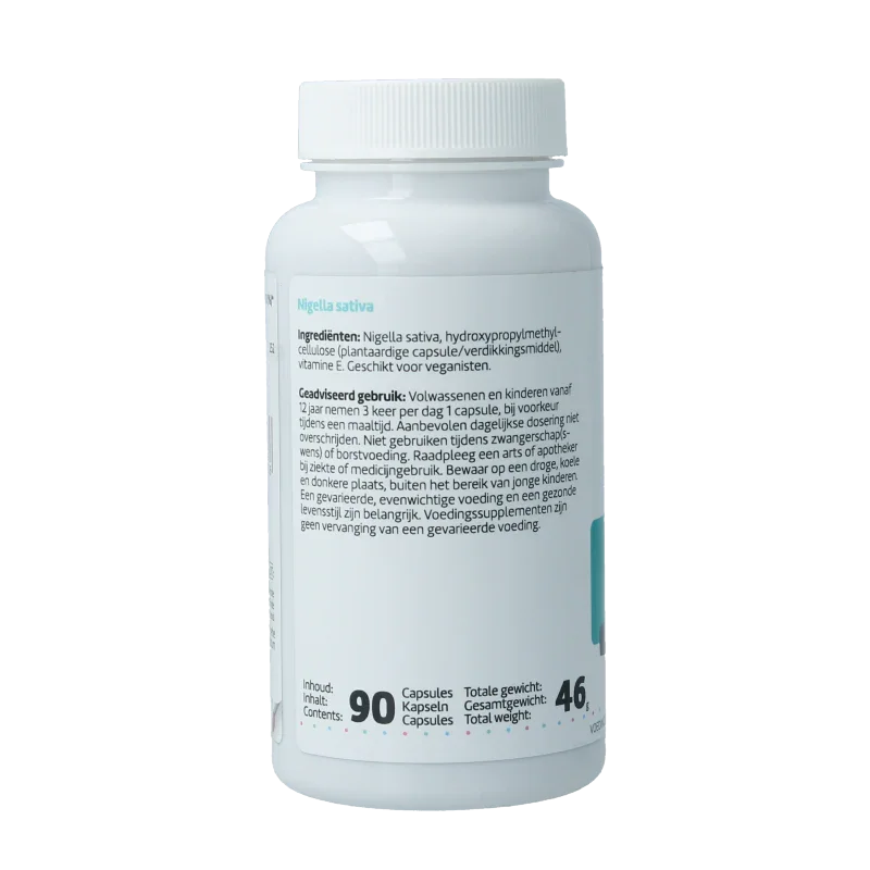 RP Supplements Zwarte komijn nigella sativa 90 Capsules