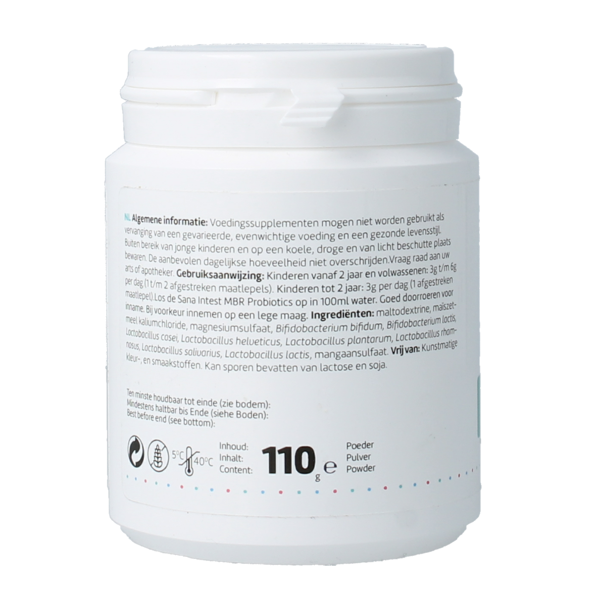 RPSH Sana Intest MBR Probiotics 119.00 Gram
