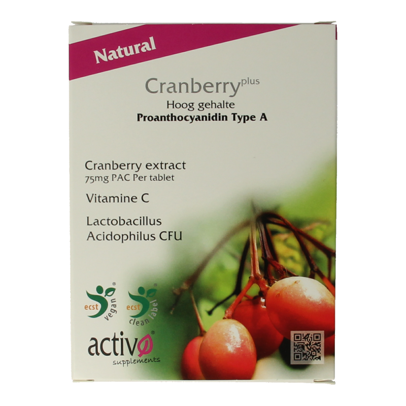 Activo Cranberry plus 60 Tabletten