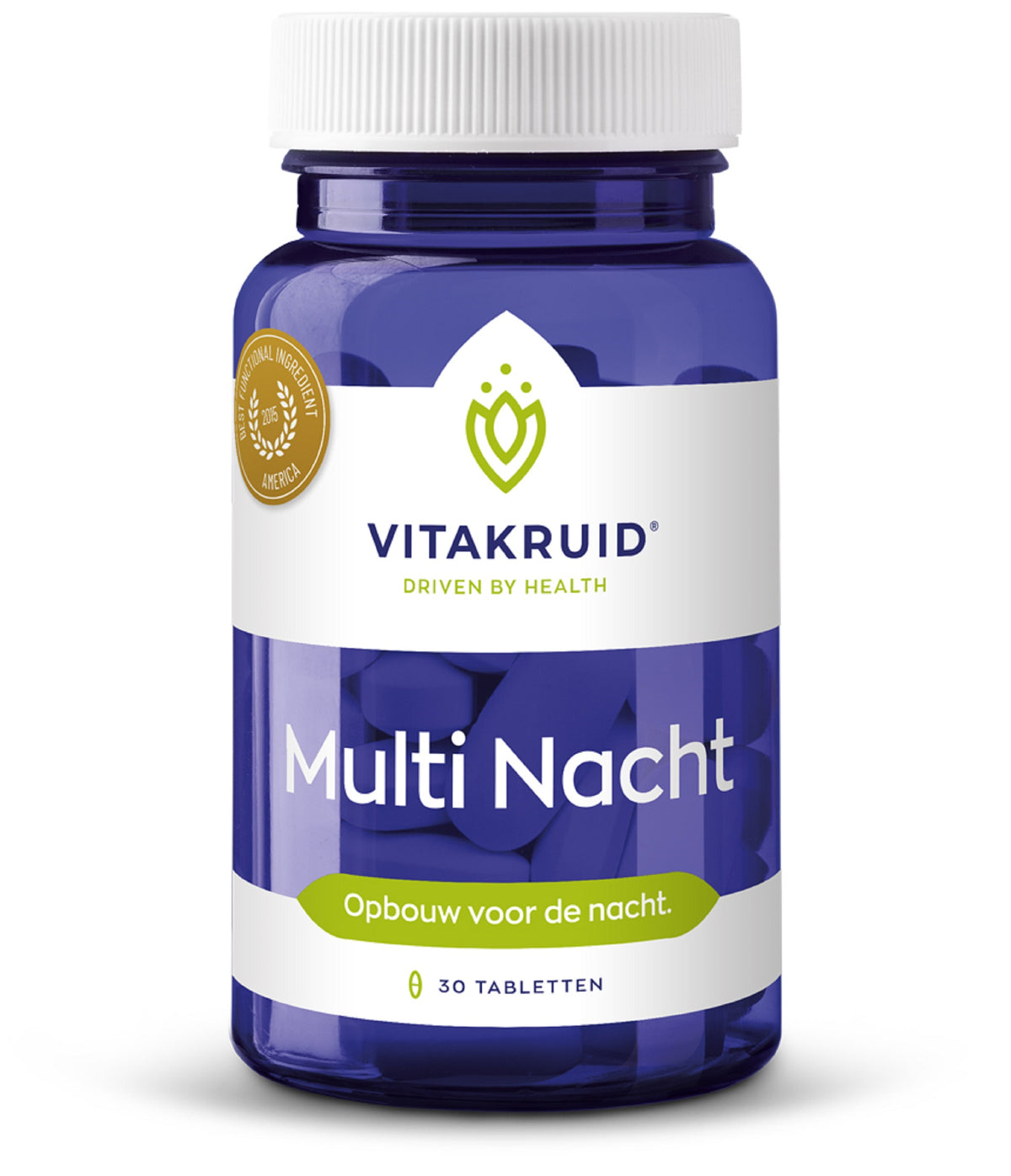 Vitakruid Multi Nacht 100% Vegan 30.00 Tabletten