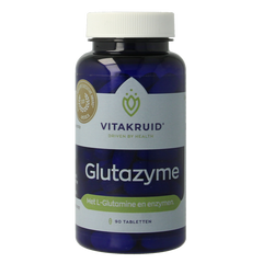 Vitakruid Glutazyme oa Spijsverteringsenzymen en L-Glutamine 90.00 Tabletten
