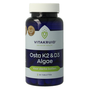 Vitakruid Osta K2 & D3 Algues avec Calcium & Magnésium 90 Comprimés