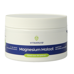 Vitakruid Magnesium Malaat met Vitamine B6 (P-5-P) 120 Gram