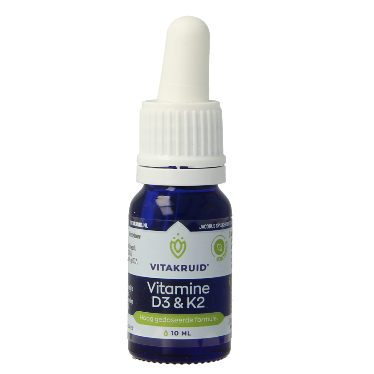 Vitakruid Vitamine D3 & K2 (MenaQ7) met druppelpipet 10.00 Milliliter