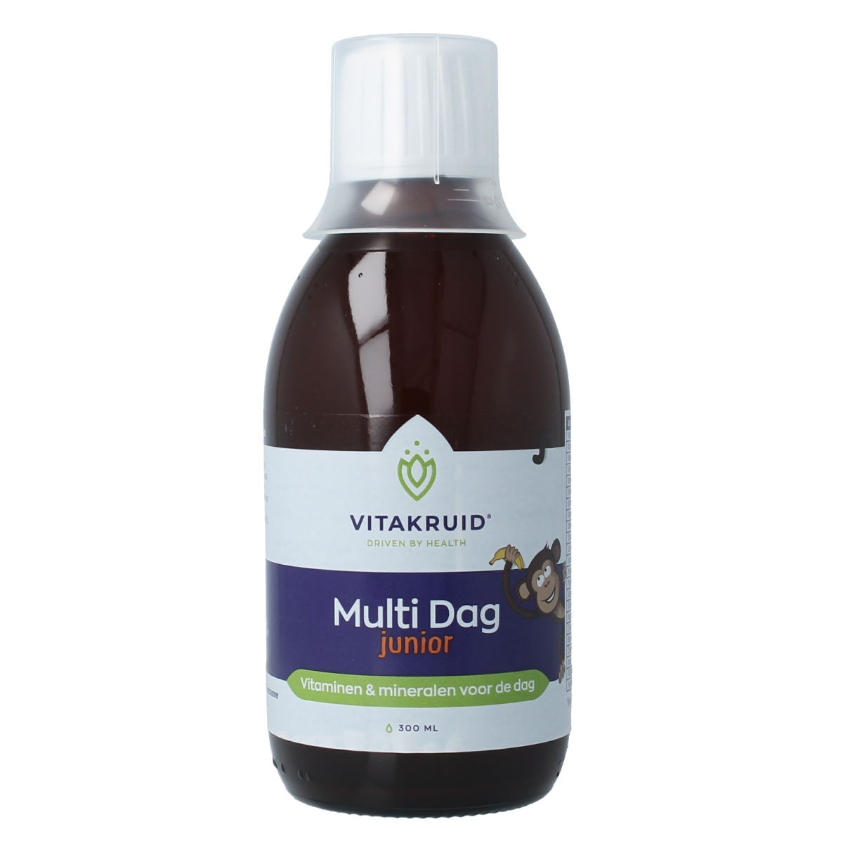 Vitakruid Multi Dag Junior 100% Vegan 300.00 Milliliter