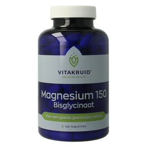 Vitakruid Magnesio 150 Bisglicinato con 200mg L-Taurina 180.00 Tabletas