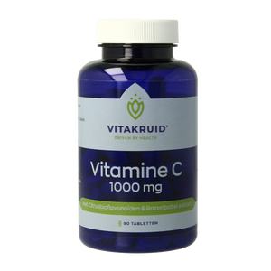 Vitakruid Vitamina C 1000 con Bioflavonoides y Rosa Mosqueta 90 Tabletas