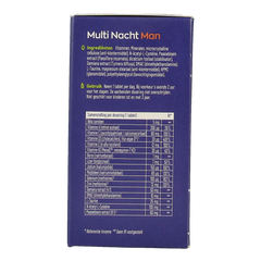 Vitakruid Multi Dag & Nacht Man 100% Vegan 2 x 30 60.00 Tabletten