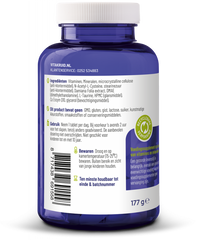 Vitakruid Multi Nacht Man 100% Vegan 90.00 Tabletten
