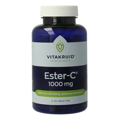Vitakruid Ester-C Vitamine C 1000 Flavonoiden Rozenbottel 90 Tabletten
