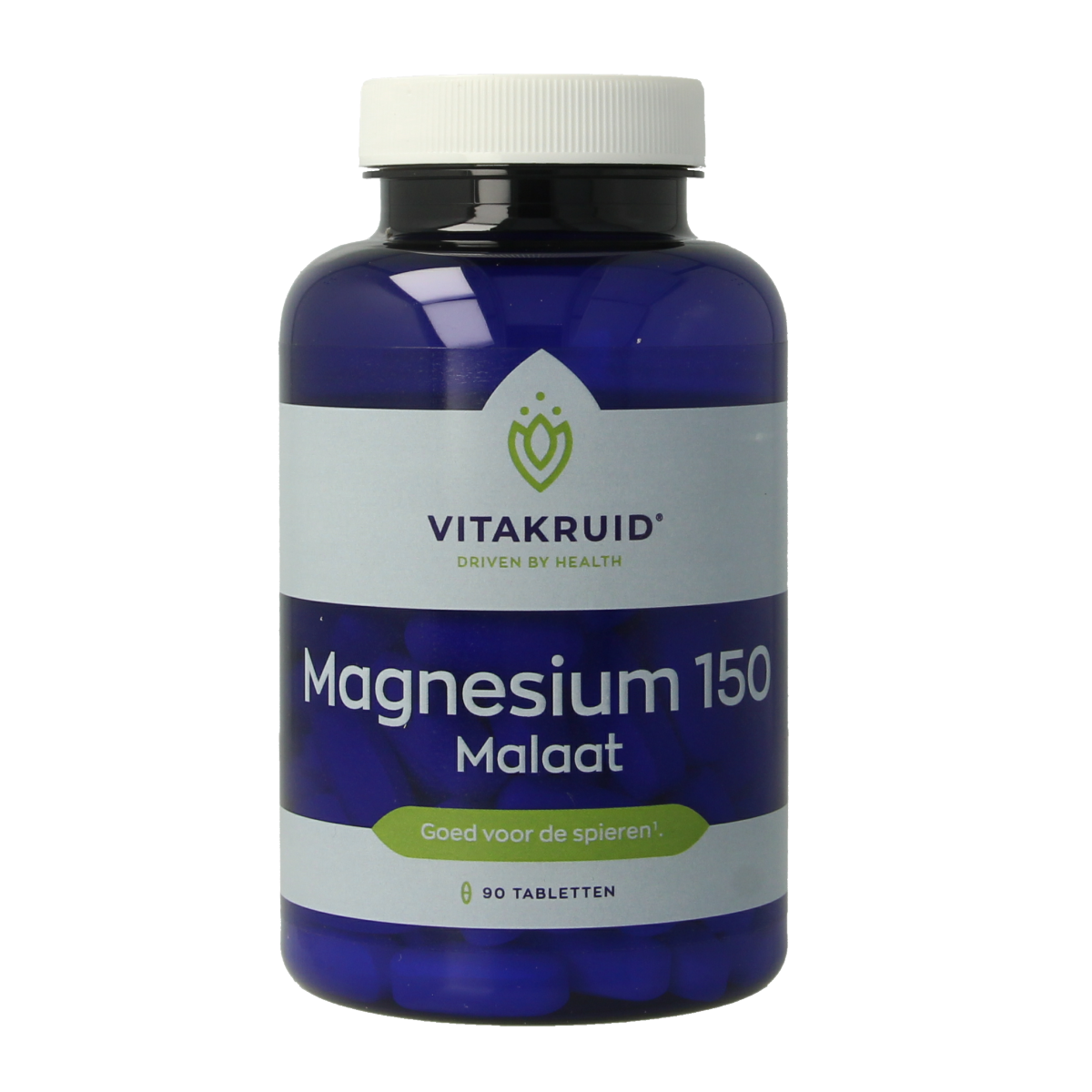 Vitakruid Magnesium 150 Malaat met Vitamine B6 (P-5-P) 90.00 Tabletten