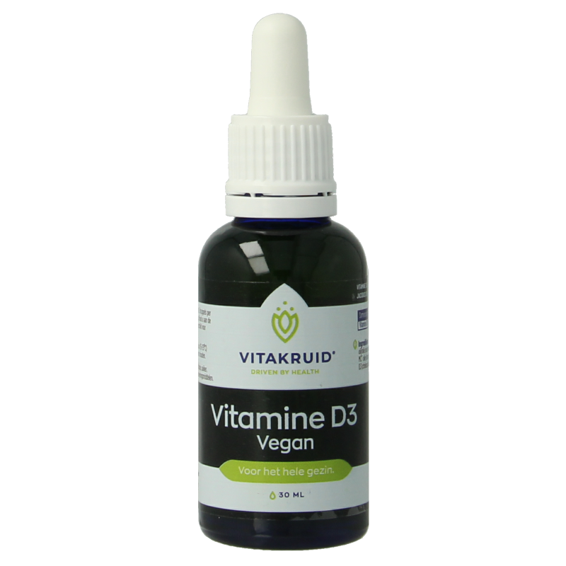 Vitakruid Vitamine D3 Vegan Vitashine 5 mcg per druppel 30 Milliliter