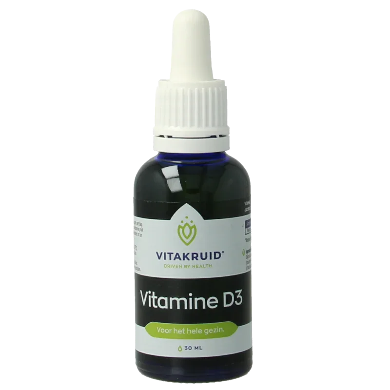 Vitakruid Vitamine D3 druppels 5 mcg / 200 IE per druppel 30 Milliliter