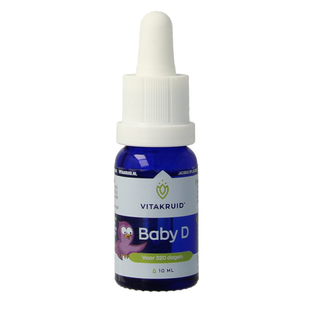 Vitakruid Vitamine D baby druppels 10.00 Milliliter