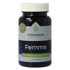 Vitakruid Femme Hormoonsupport oa Maca & Saffraan 60.00 Tabletten