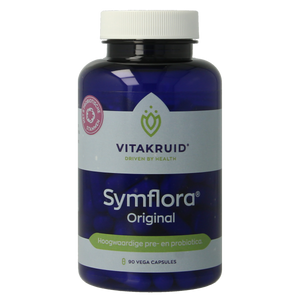 Vitakruid Symflora Original Pré- et Probiotiques 8 souches 90 Capsules végétariennes