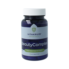 Vitakruid BeautyComplex met Keratine Hyaluronzuur & biotine 60.00 Tabletten