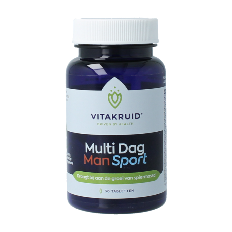 Vitakruid Multi Dag Man Sport 30 Tabletten