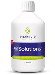 Vitakruid SilSolutions aardbei 500 500 Milliliter