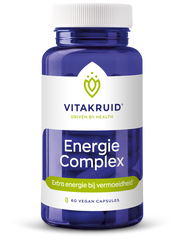 Vitakruid EnergieComplex o.a. groene thee 750 en ginseng 200 60.00 Vegetarische capsules