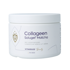 Vitakruid Matcha collageen sunmatcha & solgel 150 Gram