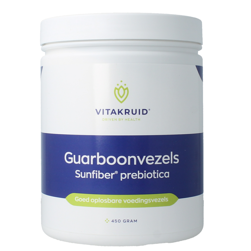 Vitakruid Guarboonvezels sunfiber hoogwaardige prebiotica 450 Gram