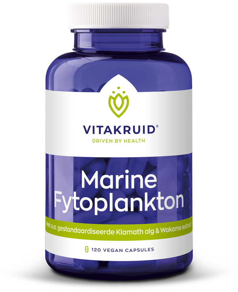 Vitakruid Marine fytoplankton 120 Vegetarische capsules