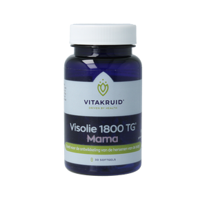 Vitakruid Visolie 1800 TG mama 30.00 Softgels