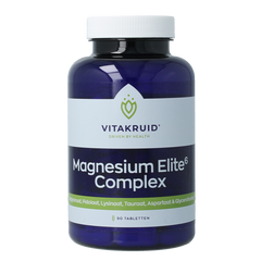 Vitakruid Magnesium elite6 complex oa lysinaat & pidolaat 90 Tabletten