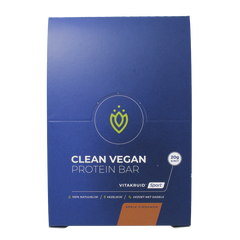 Vitakruid Clean vegan protein bar - apple cinnamon 12 Stuks