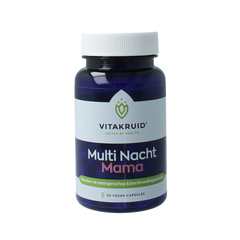 Vitakruid Multi nacht mama vegan 30.00 Vegetarische capsules