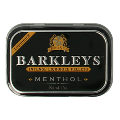 Barkleys Liquorice pellets menthol 16.00 Gram
